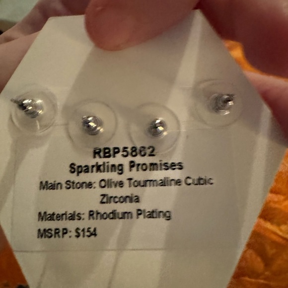 Sparkling Promises Earring Set RBP5862 - Picture 2 of 2